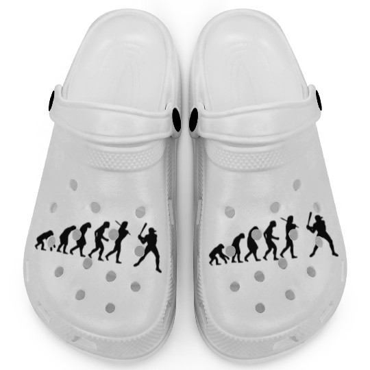 Baseball Player Home Run Major League Gift Sport Clogs
