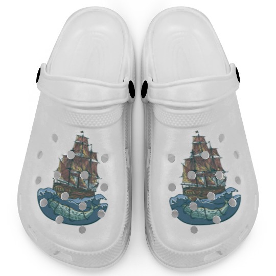 Whale ship Clogs