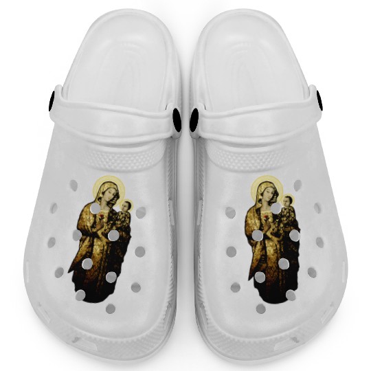 Our Virgin Mother (and Son) Clogs