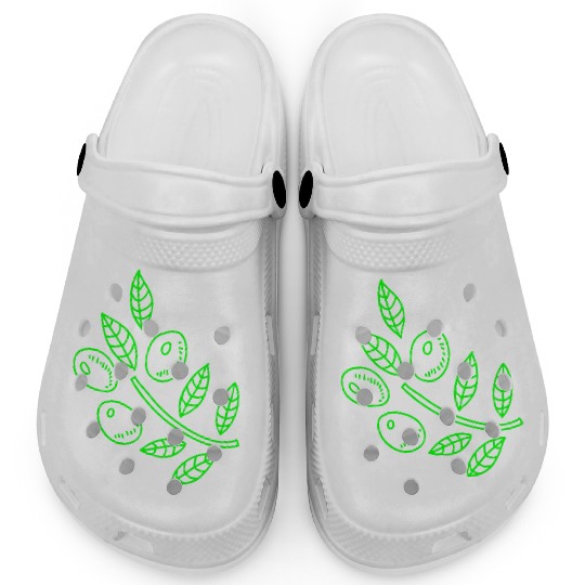 Olive branch Clogs