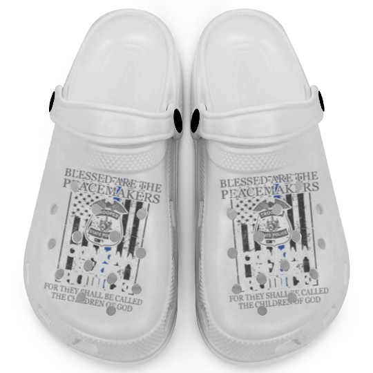 Oklahoma Highway Patrol Saint Michael Police Prayer Clogs