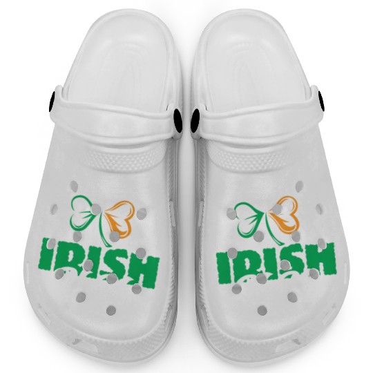Irish Nana Shamrock Clover - Cute Irish Clogs