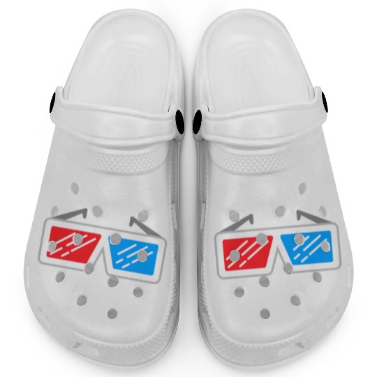3d glasses Clogs