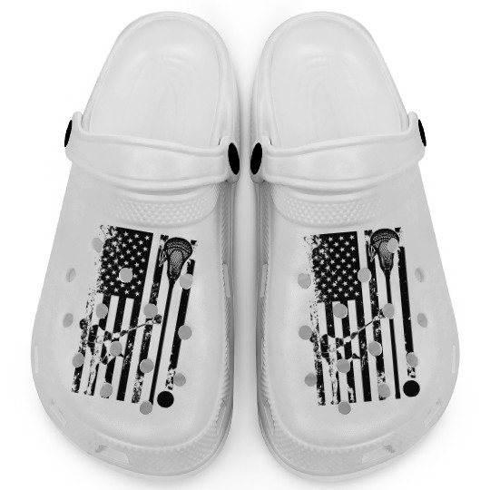 Player Lacrosse Flag Clogs