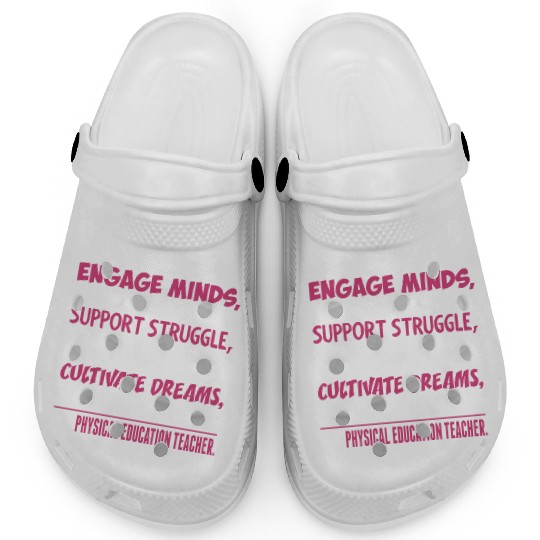 Im A Physical Education Teacher Clogs