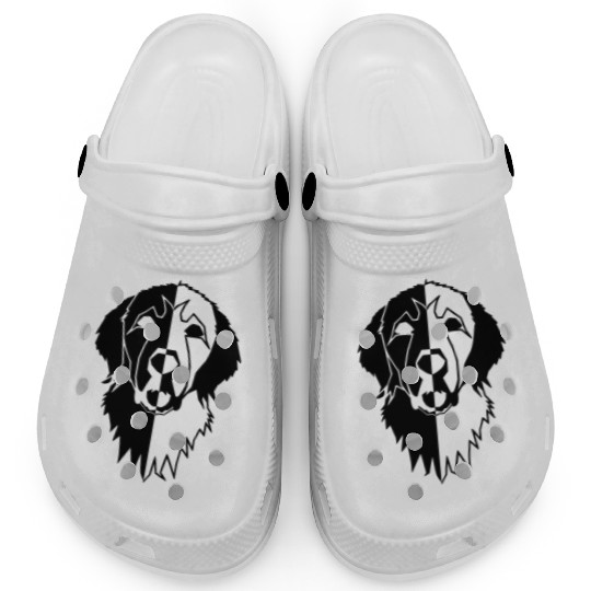 Great Pyrenees Head Clogs