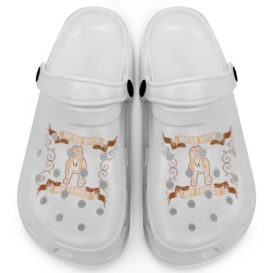 My Freedom My Pitbull Dog Clogs