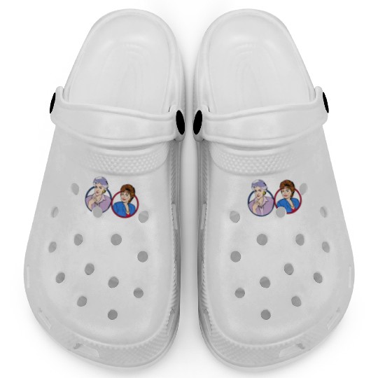 Dorothy in the street blanche in the sheet Clogs