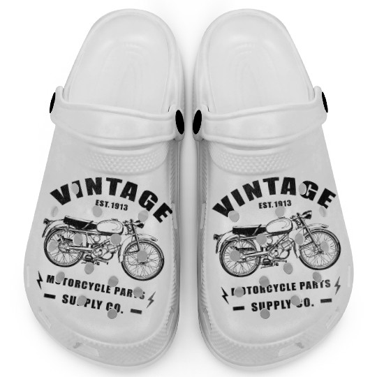 Vintage Classic Motorcycle Clogs
