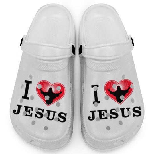 I Love Jesus Clogs