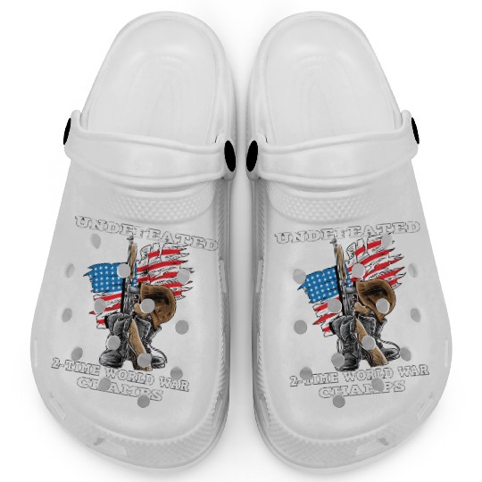 Undefeated World war 2 veteran Clogs