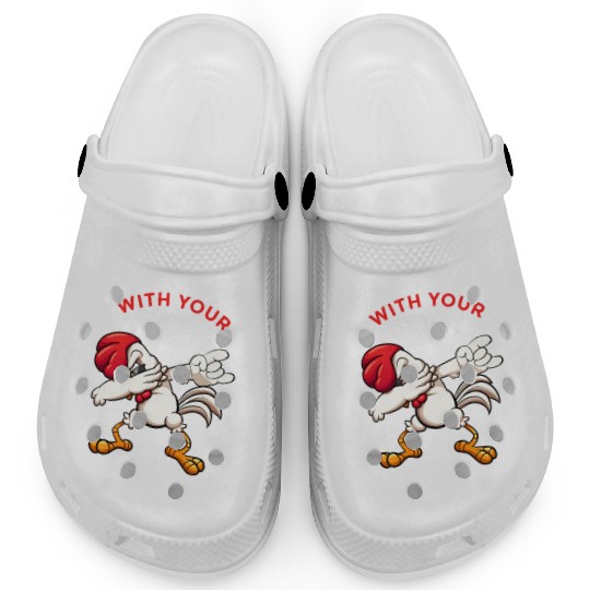 Rock Out With Your Cock Out Rooster Clogs