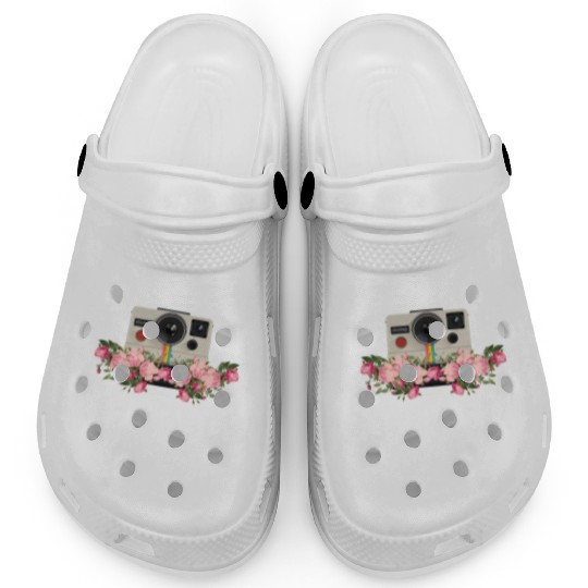 Just A Woman Who Loves Photography Clogs