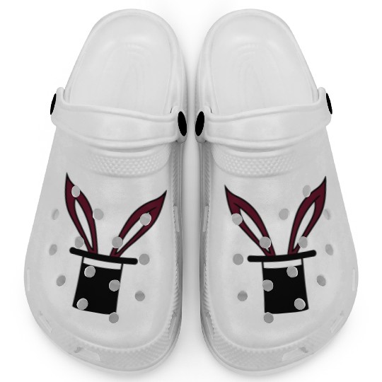 bunny rabbit magician magician cylinder hat trick Clogs