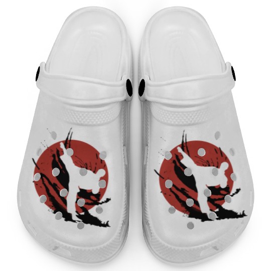 Don't let fool you karate kid Clogs