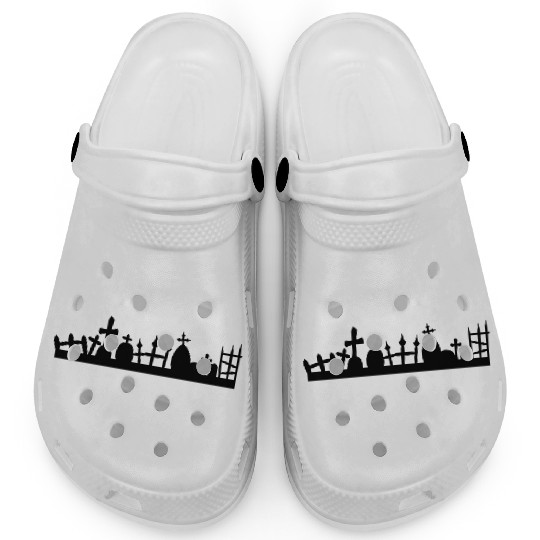 Graveyard Cemetery Clogs