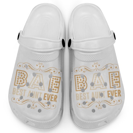 BAE - Best Aunt Ever Sister Niece Nephew Gift Clogs