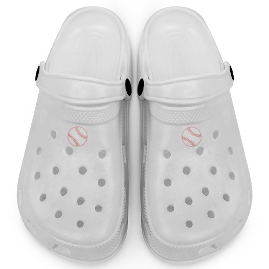 Funny Baseball Pitcher Give Me A Ball Clogs