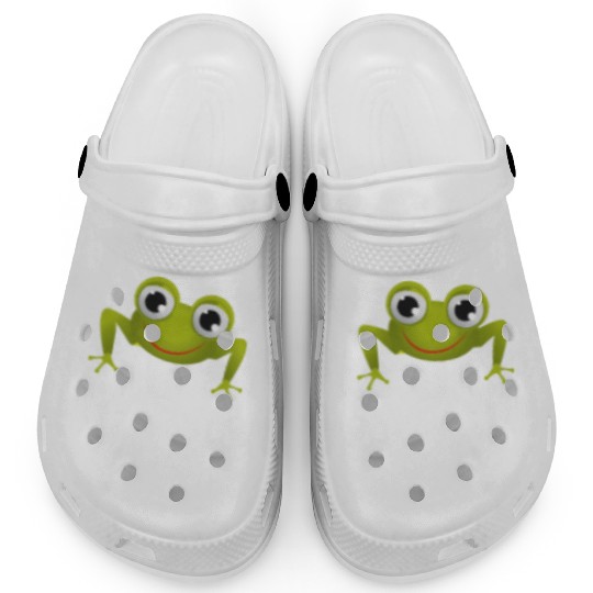 Cute Pocket Frog Toad Amphibian Animal Gift Clogs