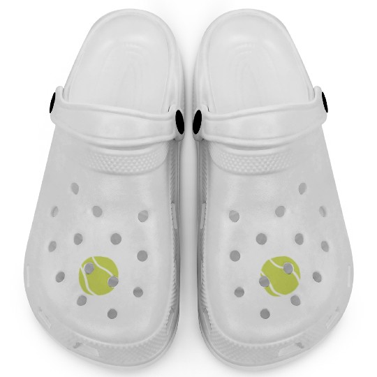 Funny Tennis Player Gift Idea Eat Sleep Repeat Clogs