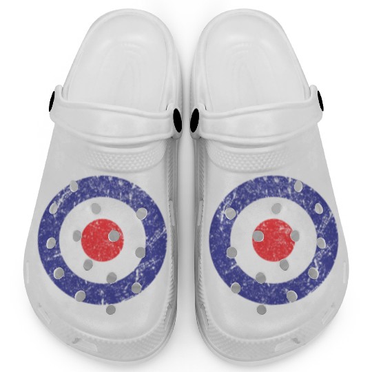 Royal Air Force World War II Spitfire Logo Retro Clogs