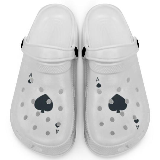 Ace of Spades game cards Clogs gift