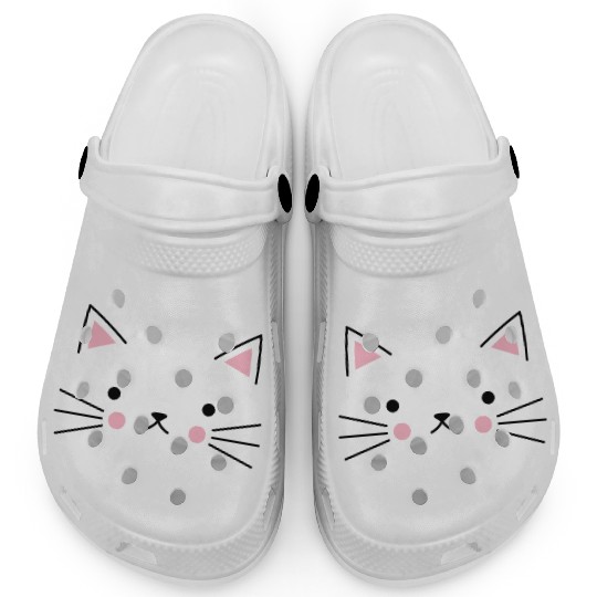 Cat Face Meow Clogs