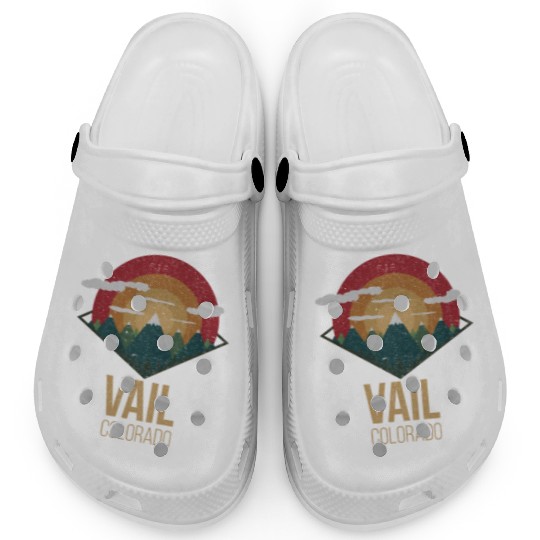 Snowboard Vail Colorado Snowpark Ski Winter Gift Clogs