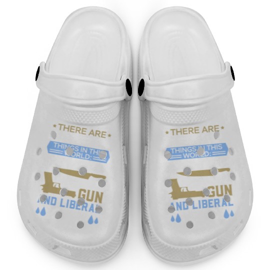 Funny Anti Liberal Clogs,gift,gift idea, gun contr