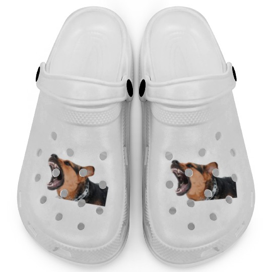 Holy Spirit dog barking Clogs