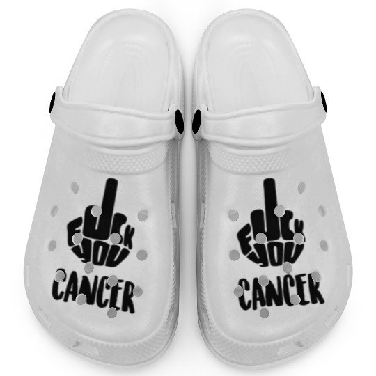 Fuck Cancer Clogs