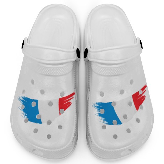 France Flag Clogs