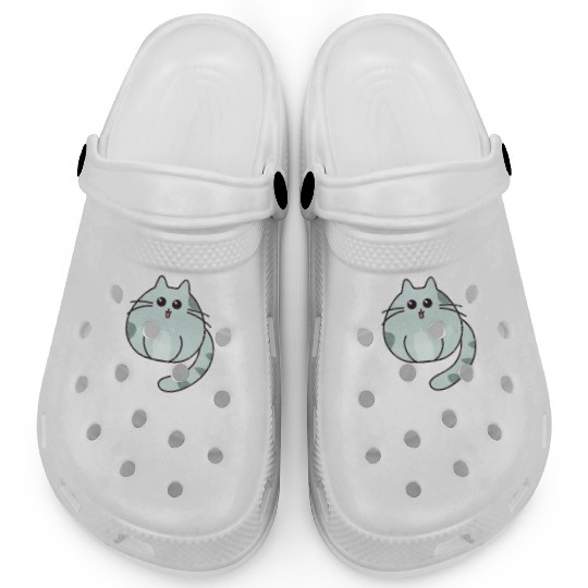 Cation Cat Science Pun Chemistry Nerd Geek Clogs