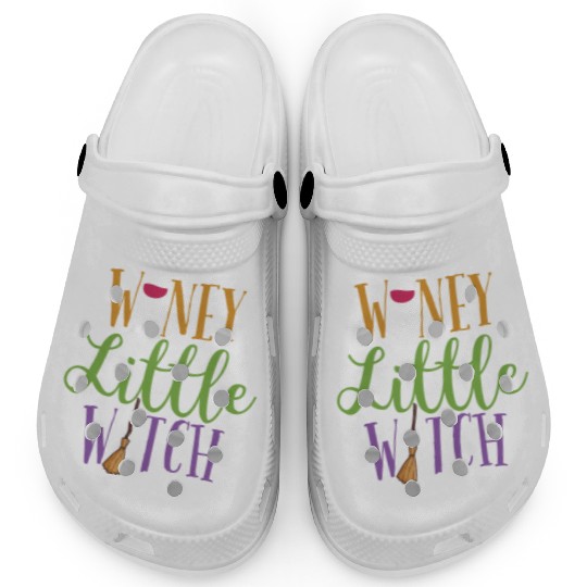 Winey Little Witch Wine Bottle Costume Cool Gift Clogs