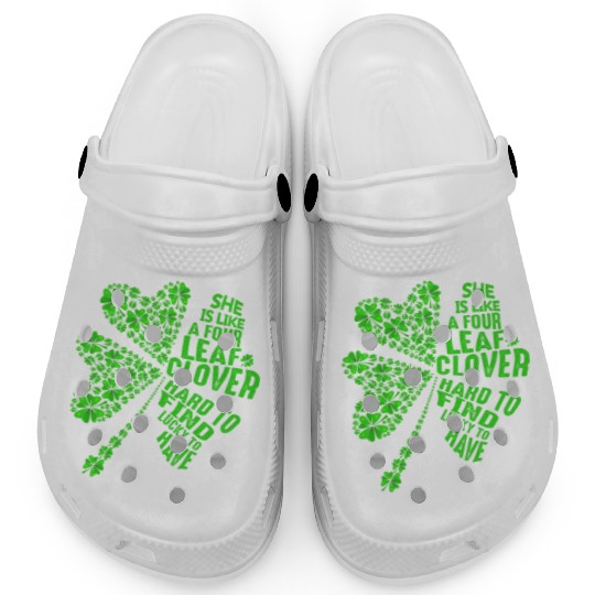 She's Like Is 4 Leaf Clover Hard To Find Lucky Clogs