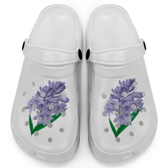 Flower Spring Bluebell Violet - Gift Idea Clogs