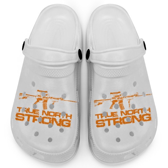 True North Strong Canadian Military Clogs