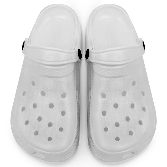 Funny Color Blind Joke Blindness Men Women Green Clogs