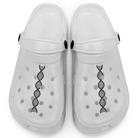 researcher dna science gene spiral laboratory biol Clogs