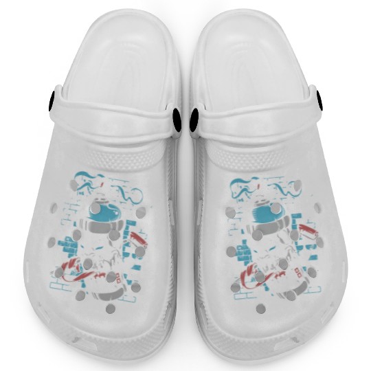 Graffiti Cartoon Clogs