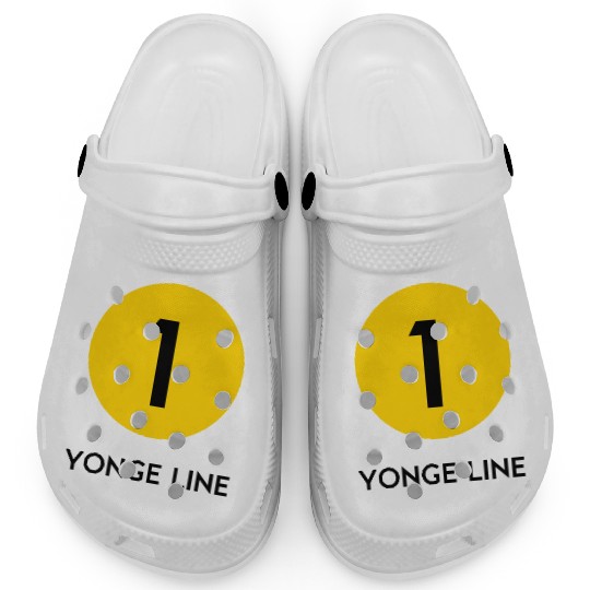 Yonge Street Subway Line Clogs