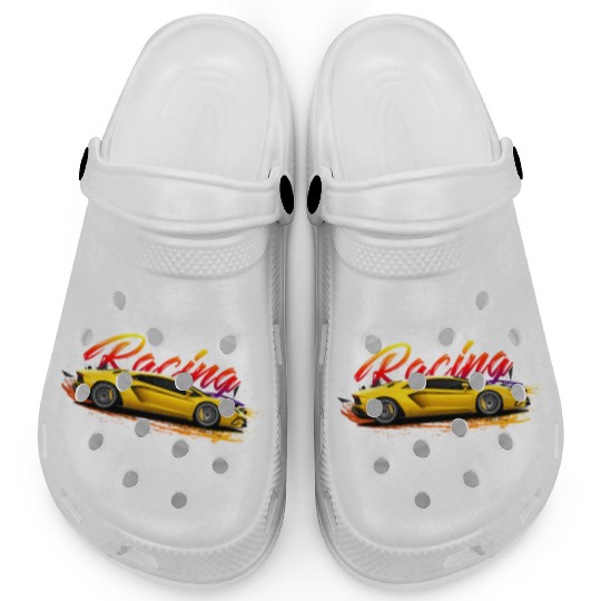 Racing Car Clogs