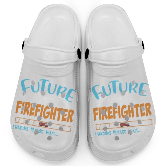 Future youth firefighter loading please wait firef Clogs