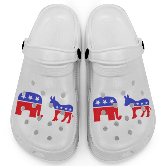 Democrat Republican Clogs