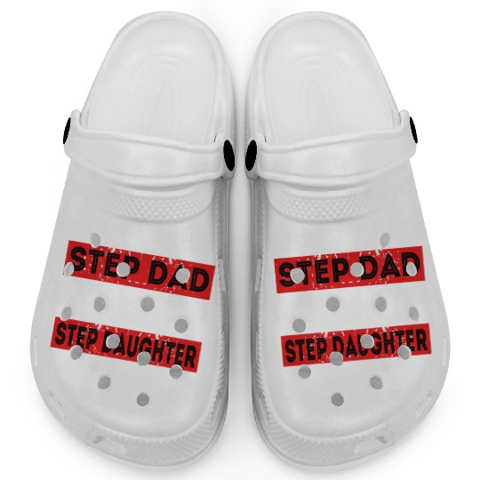 Funny Step Dad Clogs Fathers Day Gift Step Daughte