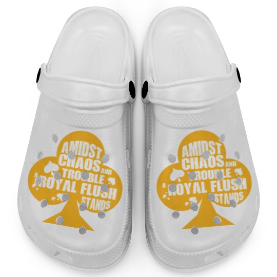 A Midst Chaos Trouble Royal Flush Stands | Poker Clogs