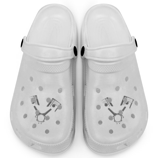 No Replacement For Displacement Muscle Car Gift fo Clogs