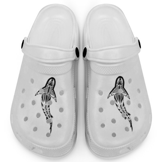 Tribal Shark Clogs