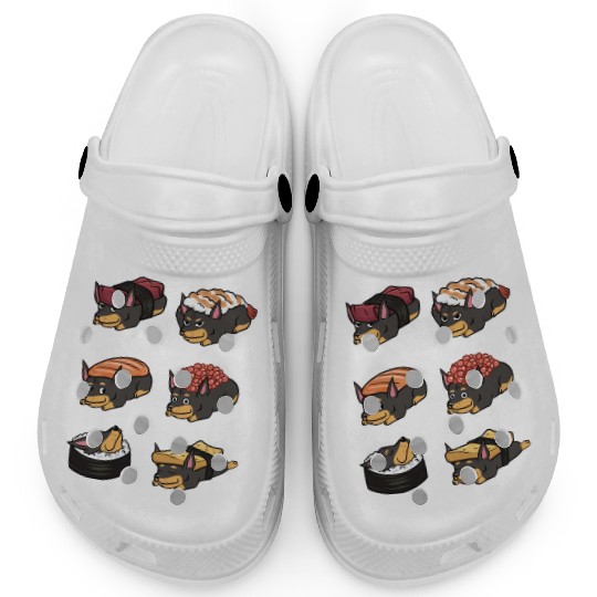 Doberman Sushi Nigiri Clogs