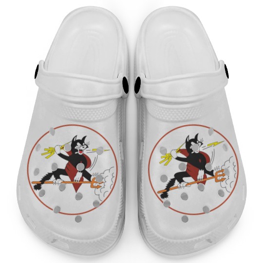 Fighter Squadron 191 (VF-191) Satan's Kittens Clogs